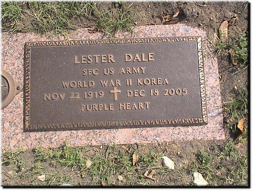 Dale, Lester (military marker).JPG