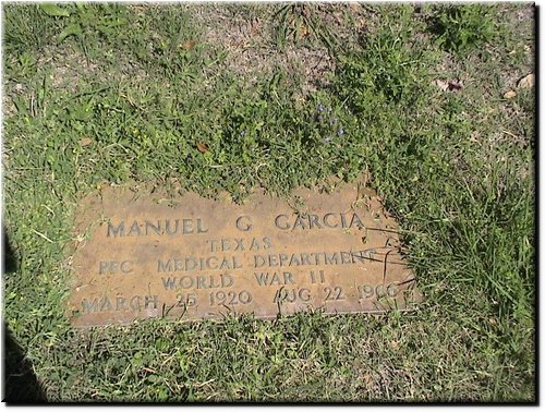 Garcia, Manuel G (military marker).JPG