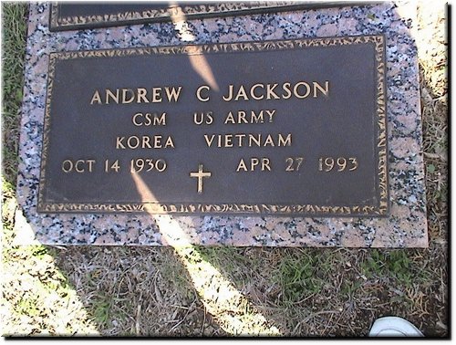 Jackson, Andrew (military marker).JPG