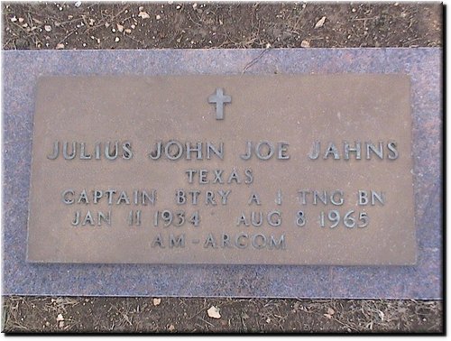 Jahns, Julius John Joe (military marker).JPG