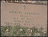 Jakubec, Joseph (military marker).JPG