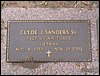 Sanders, Clyde Sr (military marker).JPG