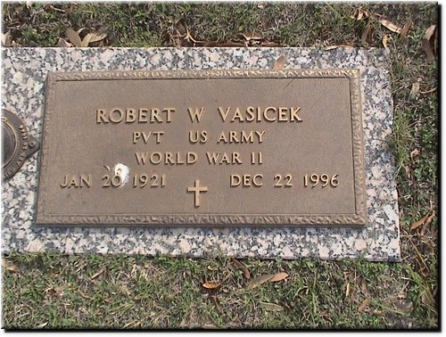 Vasicek, Robert (military marker).JPG