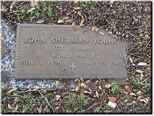 Young, John Sherman (military marker).JPG