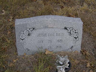 Bills, Jessie Faye