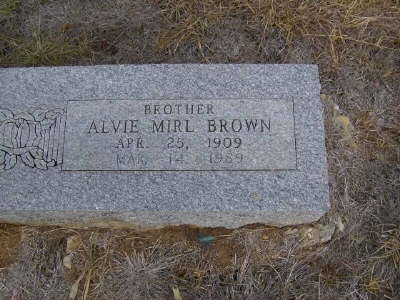 Brown, Alvie Mirl