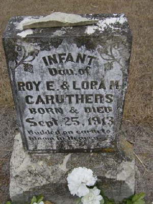Caruthers, Infant Daughter