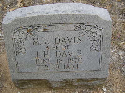 Davis, M. L.