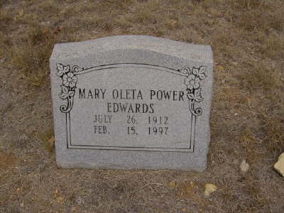 Edwards, Mary Oleta Power