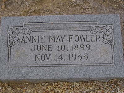Fowler, Annie May