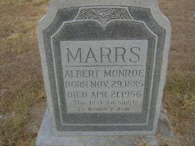 Marrs, Albert Monroe