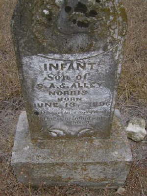 Norris, Infant Son