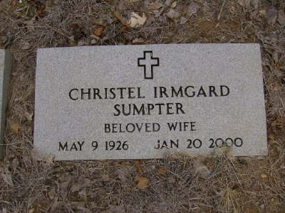 Sumpter, Christel Irmgard