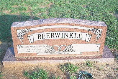 Beerwinkle, Milton August D.V.M.