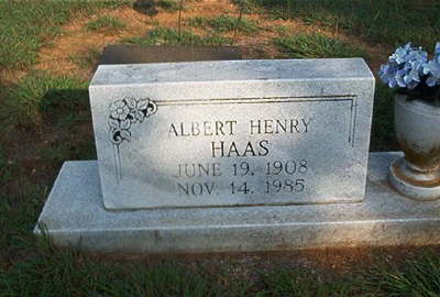 Haas, Albert Henry