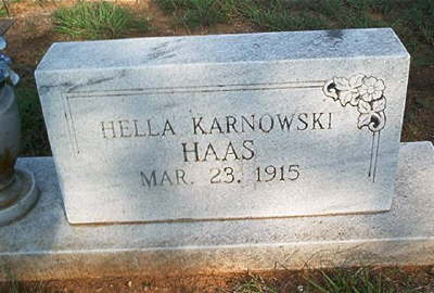 Haas, Hella Karnowski