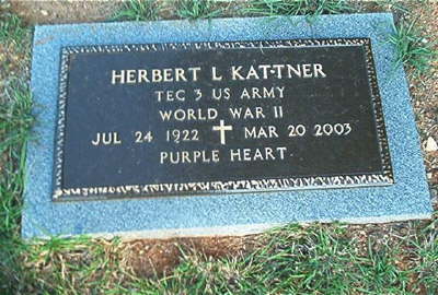 Kattner, Herbert L. (military marker)