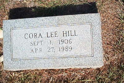 Hill, Cora Lee