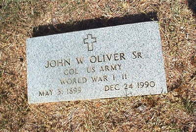 Oliver, John W. Sr.