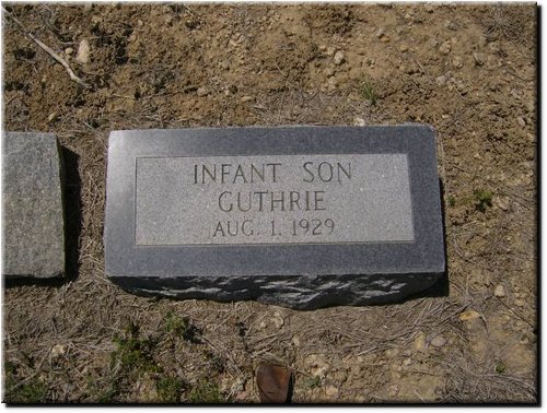Guthrie, Infant Son.JPG
