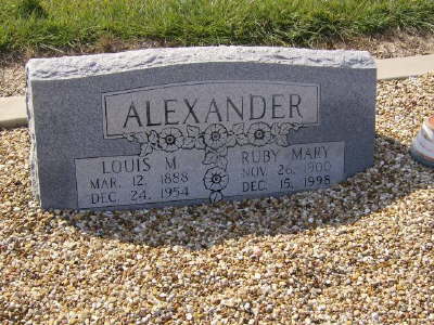 Alexander, Ruby Mary