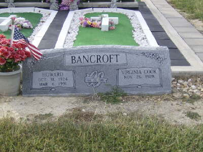 Bancroft, Howard & Virginia Cook