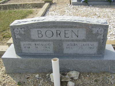 Boren, John Raymond & Melba Lorene