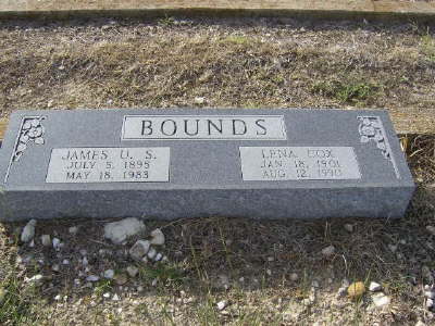 Bounds, James U. S.