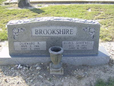 Brookshire, Durward B.