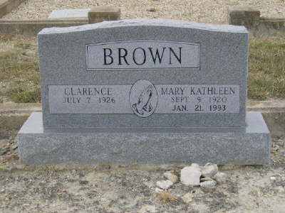 Brown, Clarence & Mary Kathleen