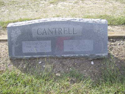 Cantrell, Thurmon S.