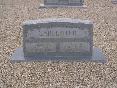 Carpenter, Walter A. & Lillie A.