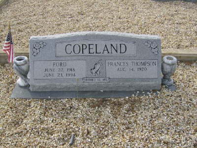 Copeland, Ford & Frances Thompson