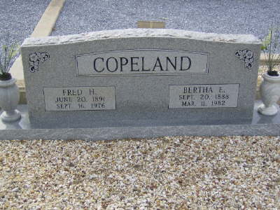Copeland, Fred H. & Betha E.