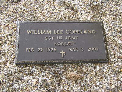 Copeland, William Lee (military marker)