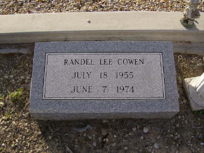 Cowen, Randel Lee