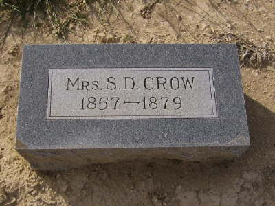 Crow, S. D. (Mrs)