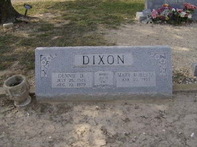 Dixon, Dennie D. & Mary Roberta