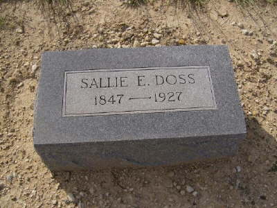 Doss, Sallie E.