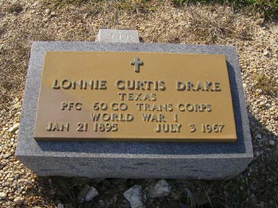 Drake, Lonnie Curtis (military marker)