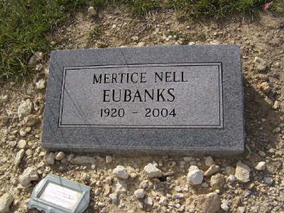 Eubanks, Mertice Nell