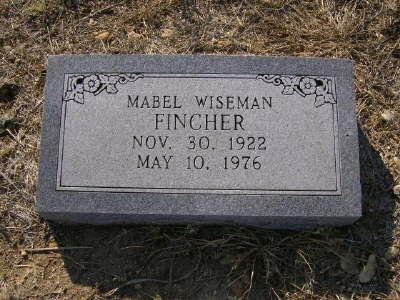 Fincher, Mabel Wiseman