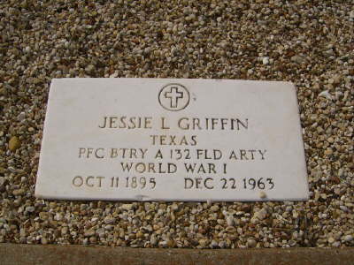 Griffin, Jessie L. (military marker)