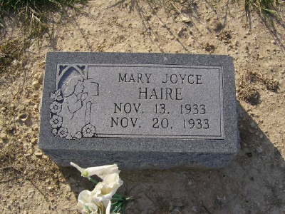 Haire, Mary Joyce