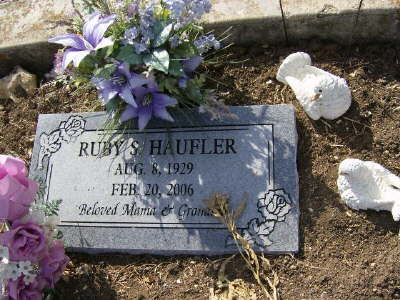 Haufler, Ruby S.