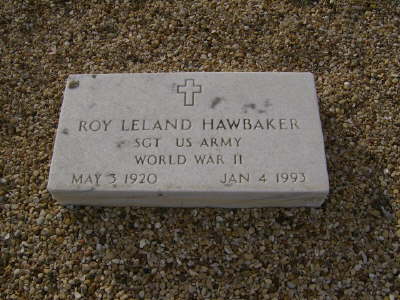 Hawbaker, Roy Leland (military marker)