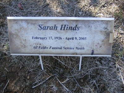Hinds, Sarah