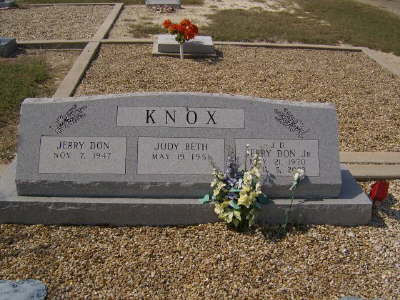 Knox, Jerry Don & Judy Beth & J. D.