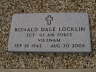 Locklin, Ronald Dale (military marker)