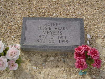 Meyers, Bessie Weaks